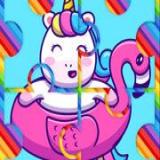 Cute Rainbow Unicorn Puzzles